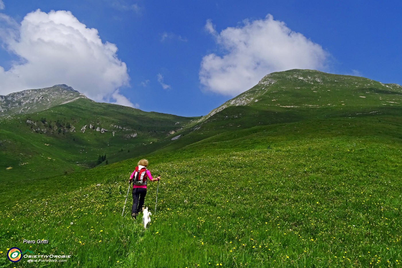 38 Saliamo in Vindiolo  a dx per ripidi pratoni a vista .JPG -                                